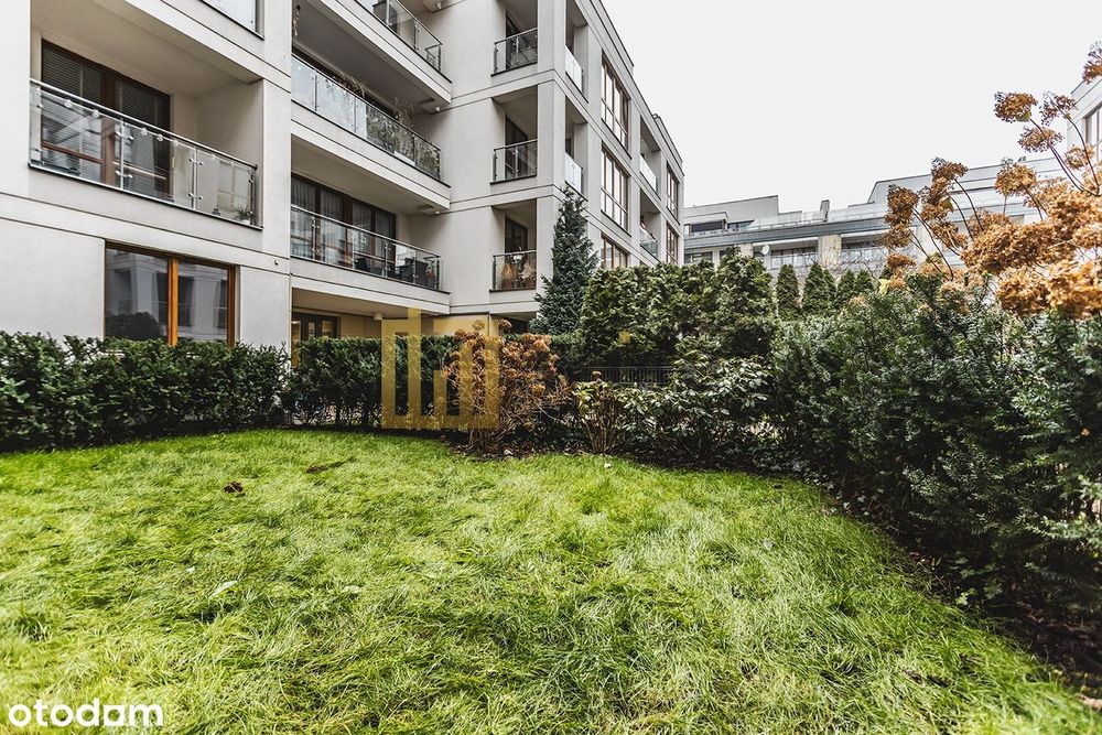 Luksusowe mieszkanie 114,28 m2, 2 ogródki, Wilanów