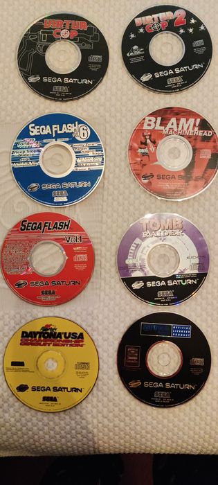 Jogos Sega Saturn SEM CAIXA