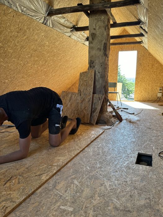 Строительные роботы,стяжка,отмостка,забор,штукатурка,електрика!