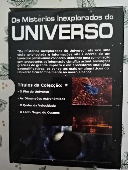 Os Mistérios Inexplorados do Universo - 4 DVD's