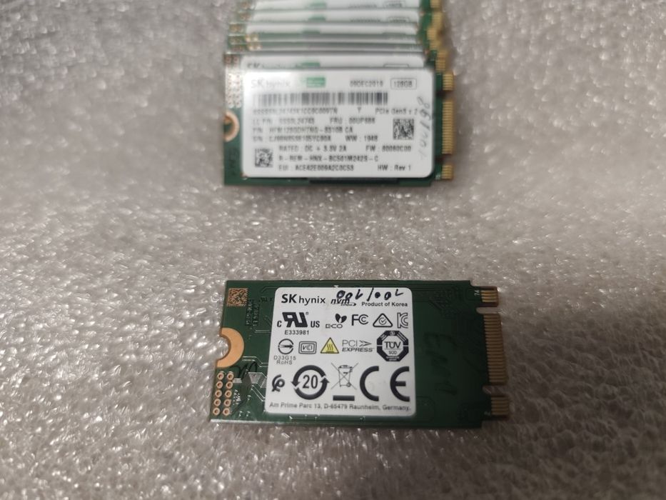 ssd m2 nvme 128 - купити комплектуючі для ПК - Ціна на OLX.ua
