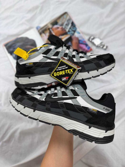 Осінні Кросівки Nike P-6000 Anthracite Smoke Grey Cordura 36-46)