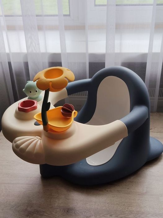 Стільчик для купання Smoby Little 2 в 1 з ігровою панеллю, 6 міс.+