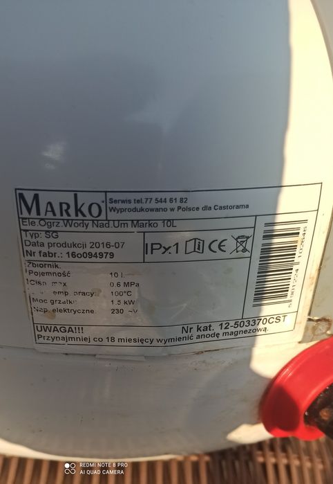 bojler elektryczny