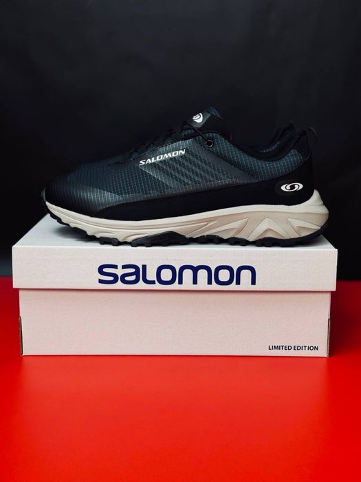 Летние Salomon саломоны легкие мужские соломон кожа в наличии Salomon