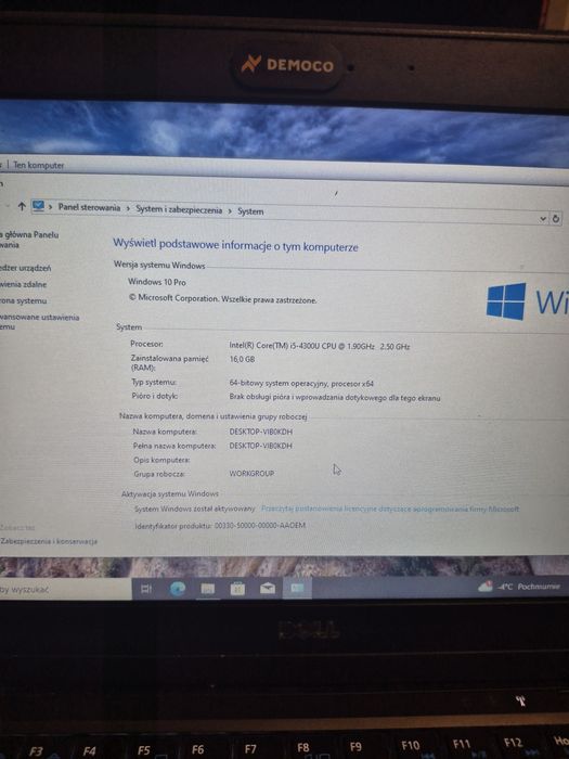 Laptop Dell Latitude E7240