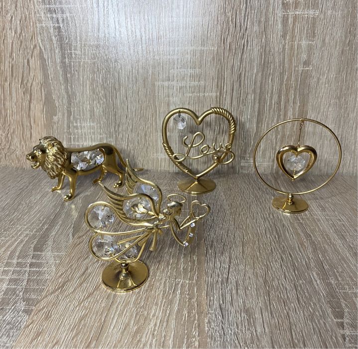 Swarrovski фігурки з кристалами 4 шт