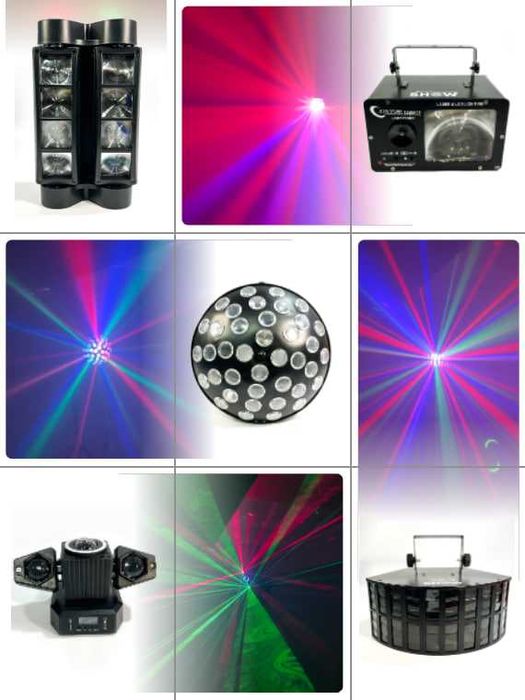 Прокат, оренда світломузики, колонки та спецефектів