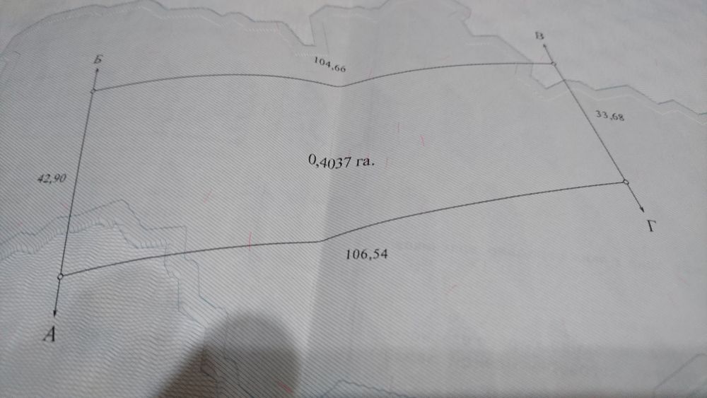 Земельна ділянка осг 40 соток+15 соток під забудову