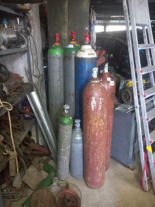 Butle ,argon mieszanka 50l.tlen acetylen