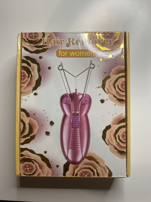 Elektryczny depilator do twarzy dla kobiet różowy