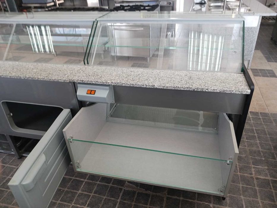 ACM1697 - Conjunto de Vitrines Refrigerada e Neutra - Usada