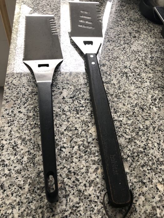 Espatulas para churrasco duas unidades