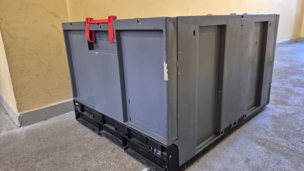 Skrzynia, skrzynka transportowa składana