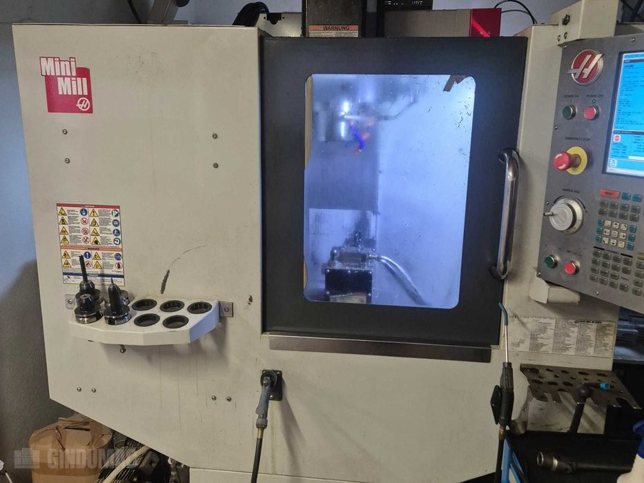 Centrum obróbcze CNC HAAS Mini Mill 4 oś (2016)