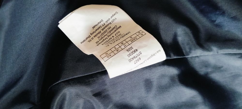 Komplet marynarka spódnica czarna 36