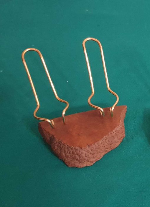 Suporte de 2 cachimbos Salvatella, raiz nogueira de qualidade, vintage