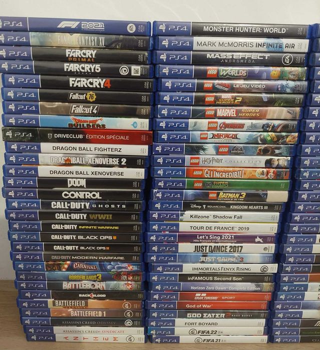 + De 100 Jogos Ps4 Originais ( Cada 10€ ) 3 Fotos