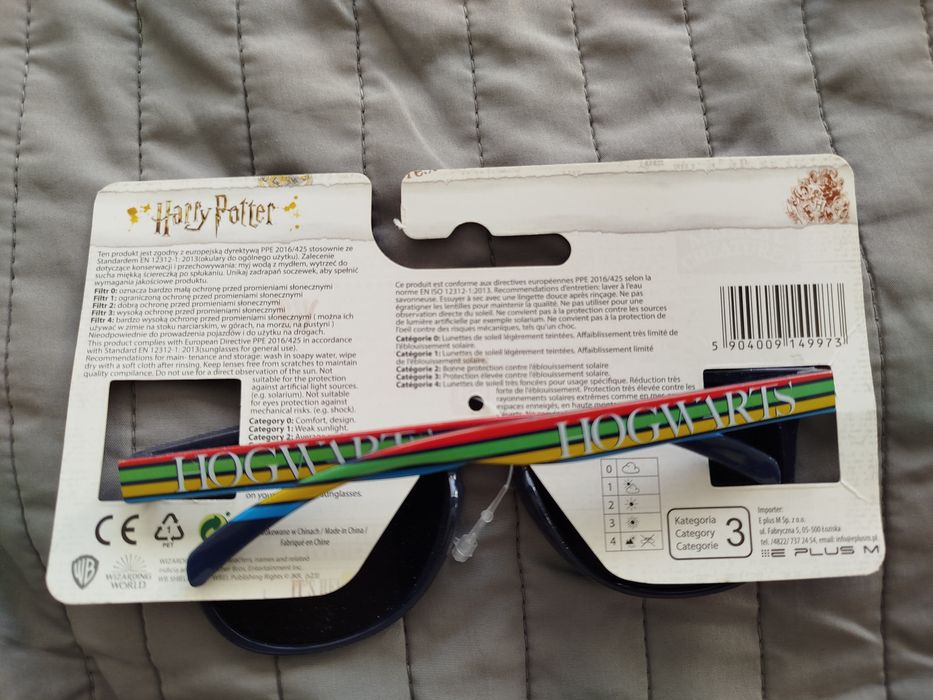 Okulary przeciwsłoneczne dziecięce HARRY POTTER.