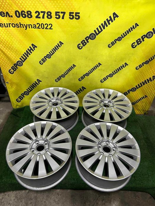 Диски Volkswagen Skoda 5:112r17 Комплект Литі Б/у Склад Оригінал