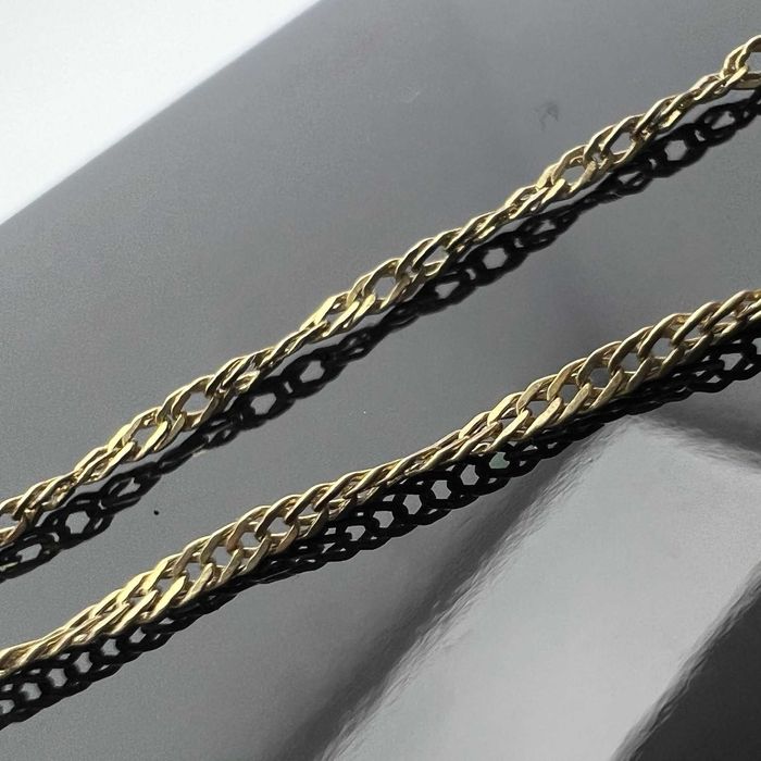 Piękny Złoty Łańcuszek Singapur 58cm P585 1,84g