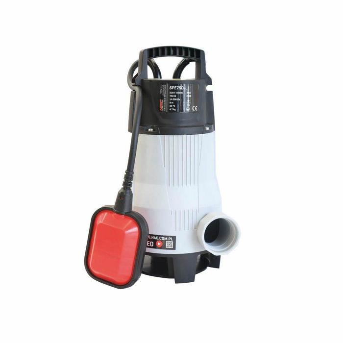 Nac Pompa Do Wody Brudnej 750W 14000L/H Spe75D-L