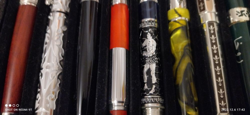 Canetas coleção Banho Prata