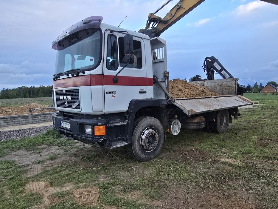 Man f90  silnik 272 wywrotka hds