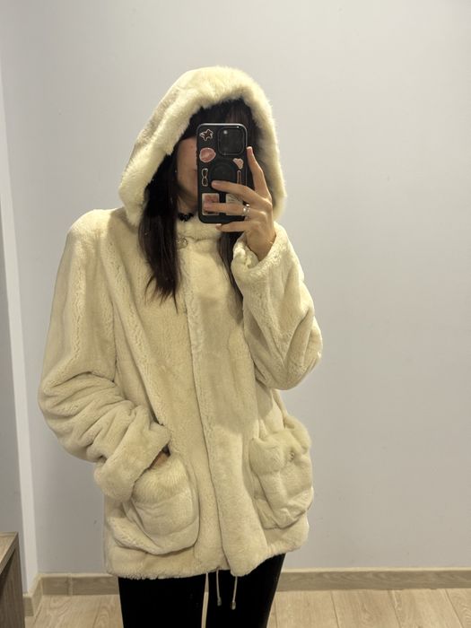 Стрижена норкова шуба