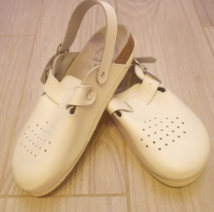 Nowe buty anatomiczne ze skóry naturalnej rozmiar 37