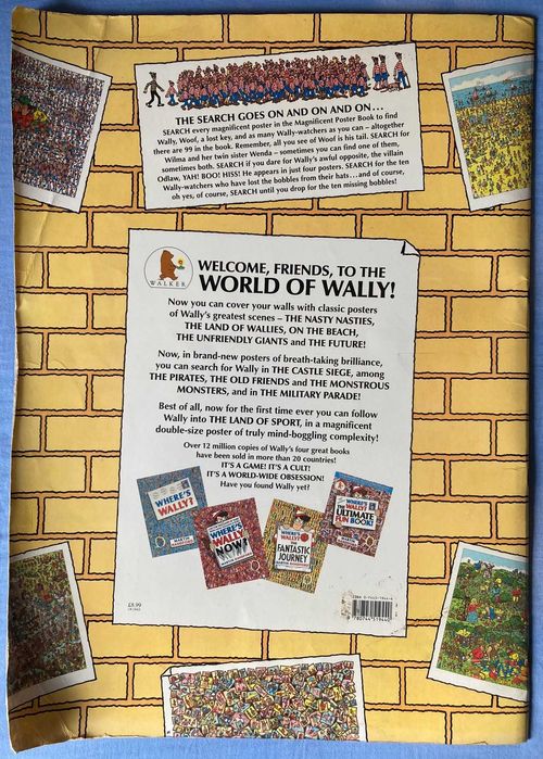 Where's Wally? The Magnificent Poster Book! by Martin Handford