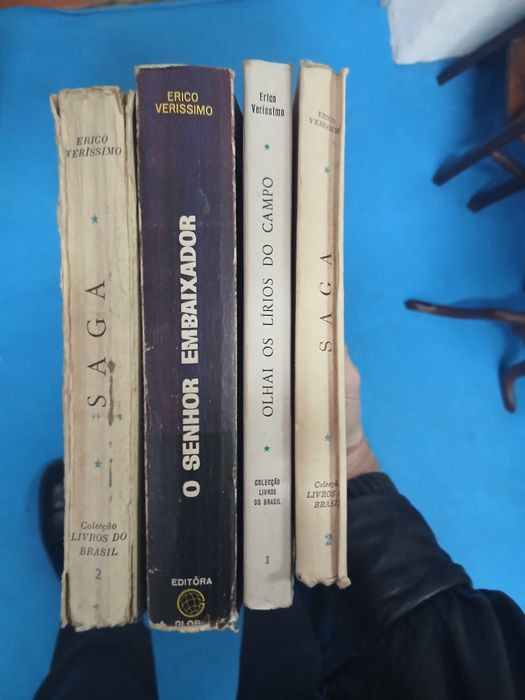 Lote de 4 Livros de Erico Veríssimo