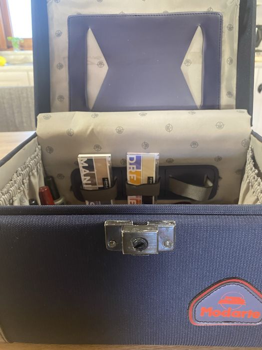 Estojo de maquilhagem profissional / necessaire / mala de viagem