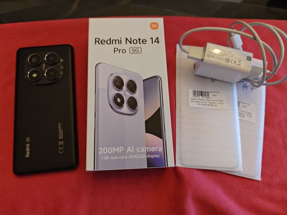 Redmi Note 14 Pro 5G 256GB com Carregador