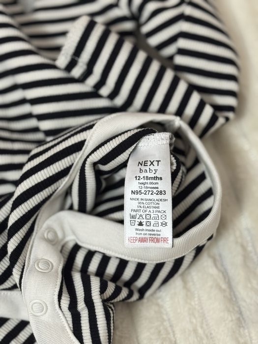 Боді з довгими рукавами next, 12-18/86 см