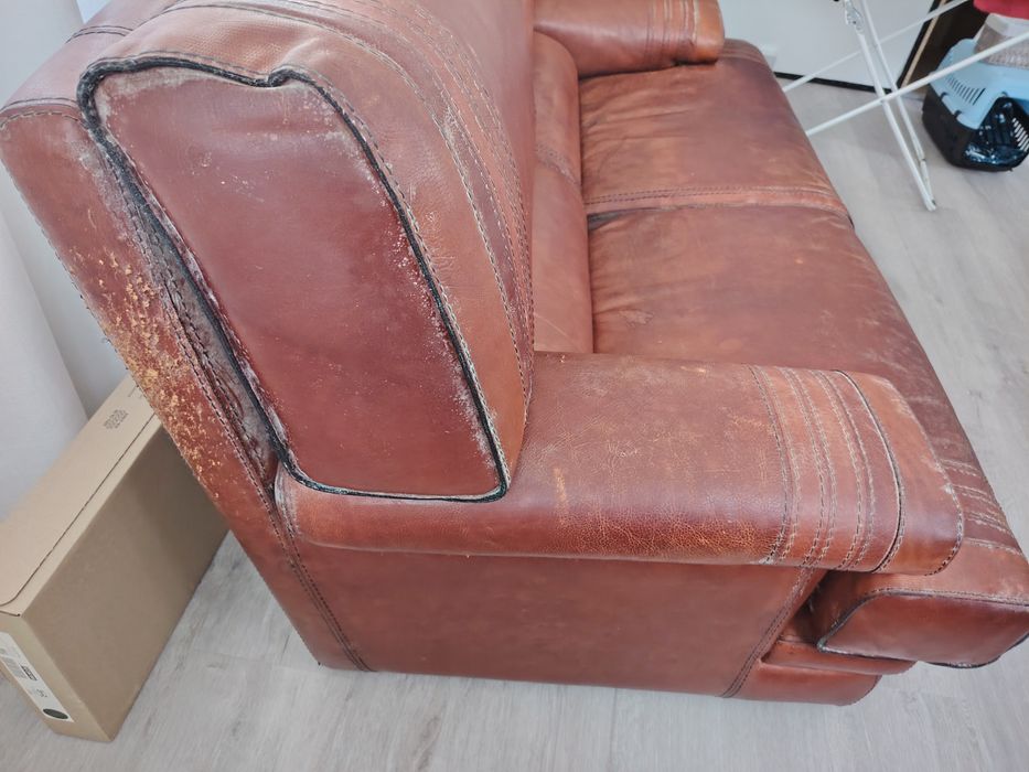 Sofá Cabedal usado