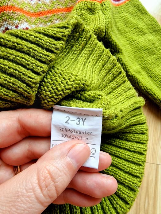 Camisola malha verde
