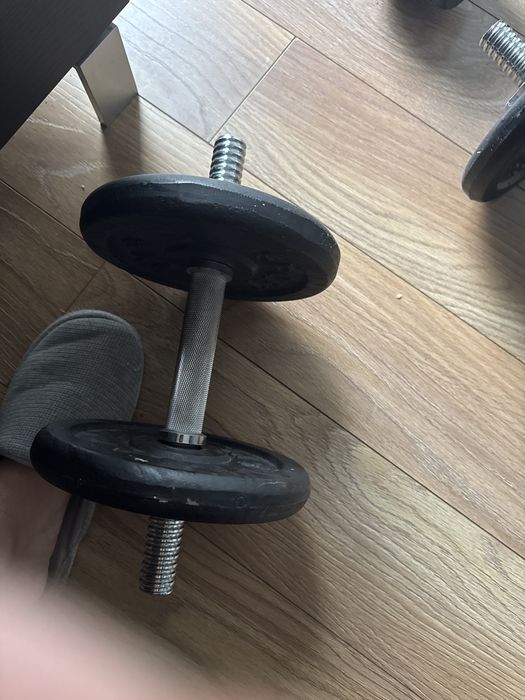 Sztanga+ Hantle+40kg obciazenia