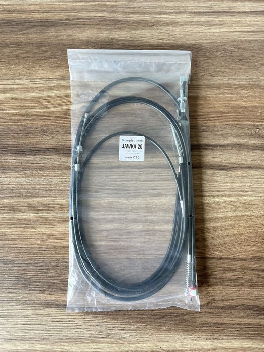 NOWY POLSKI komplet linek linki JAWA 50 TYP 20 JAWKA CZARNE