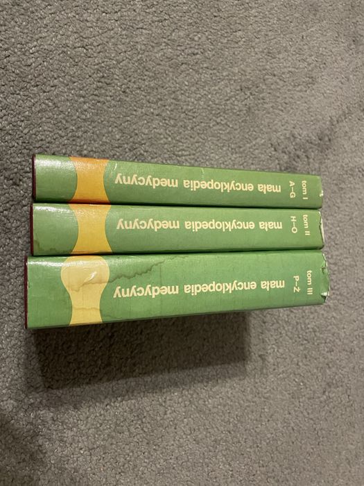Mała encyklopedia medycyny. Tom I,II,III