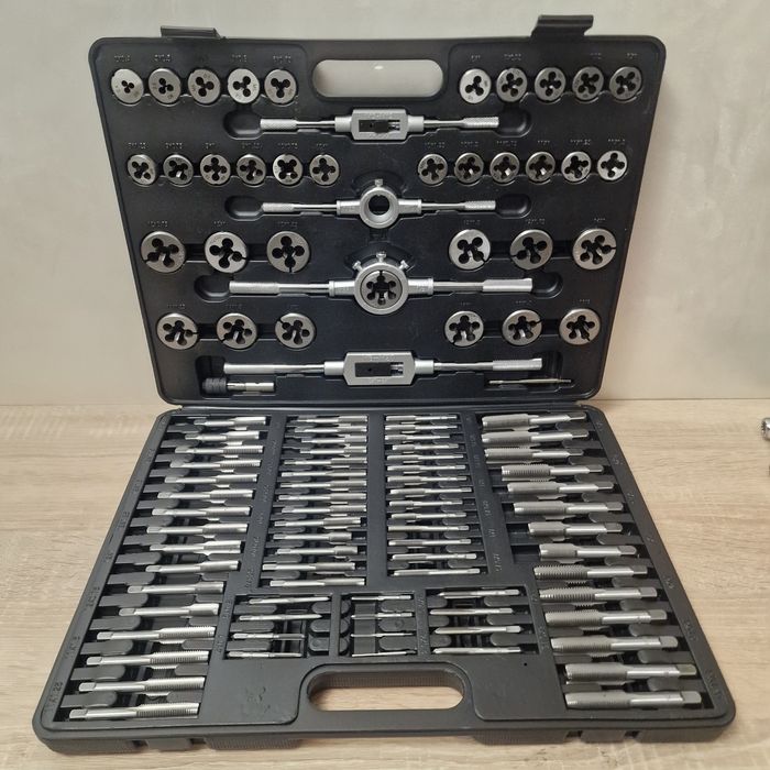 Набір плашок і метчиків 110пр. М2-М18