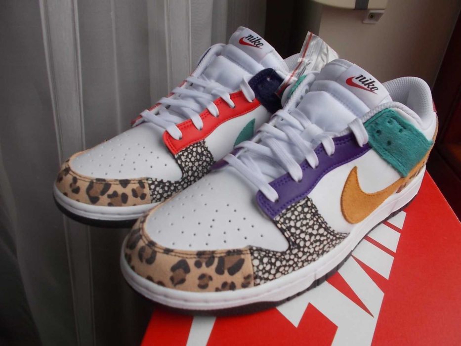 (r. Eur 44) Nike Dunk Low Safari Mix kod DN3866,-100
