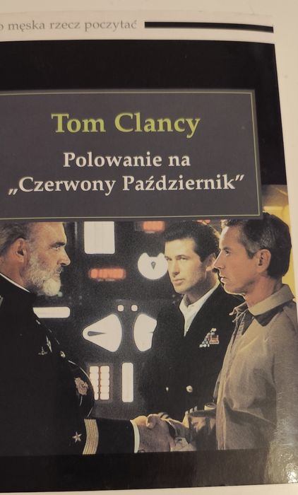 Książka Polowanie na Czerwony Październik Tom Clancy Thriller