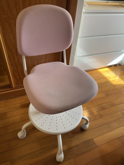 Cadeira Secretaria Ikea Rosa