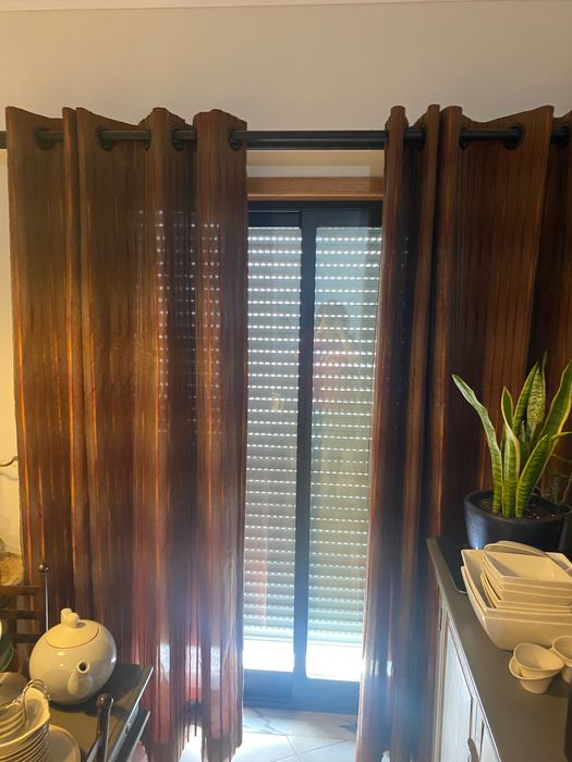 Cortinados com forro manufaturados