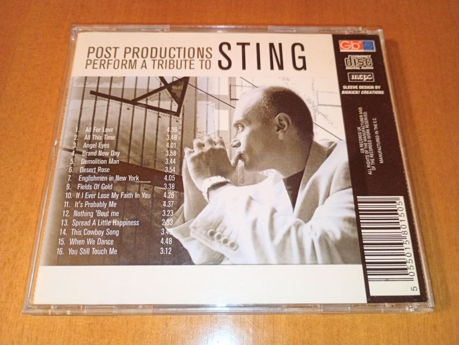 CD Sting Post Productions perform a tribute to Sting
 CD Sting Post CD64563925373442121
