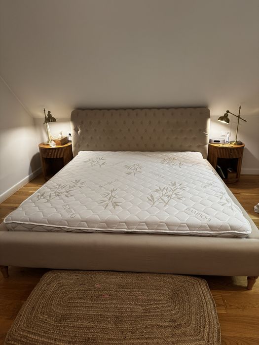 Łóżko tapicerowane winchester 180x200