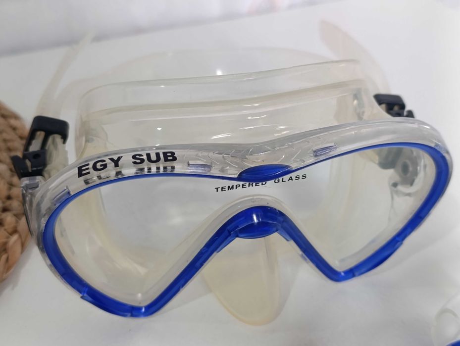 Набір для плавання (маска та трубка) Egysub синій