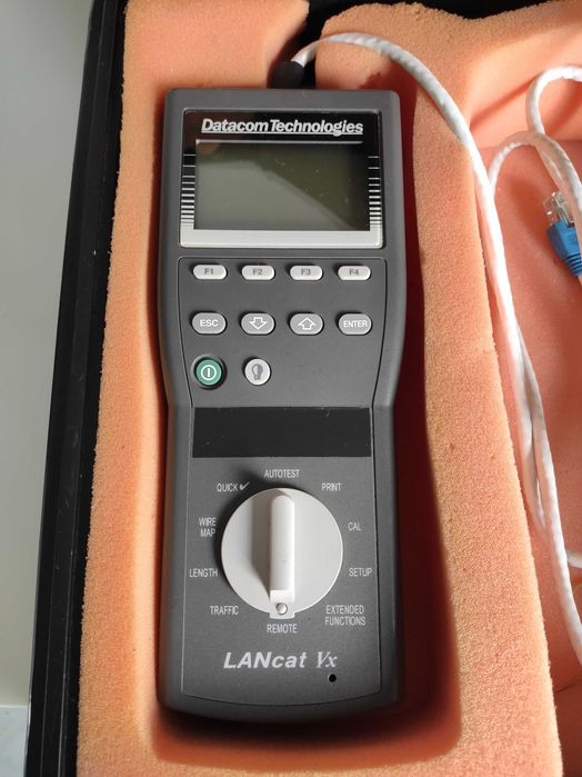 Analisador e Ferramenta Teste cabos Rede Datacom LANcat Vx