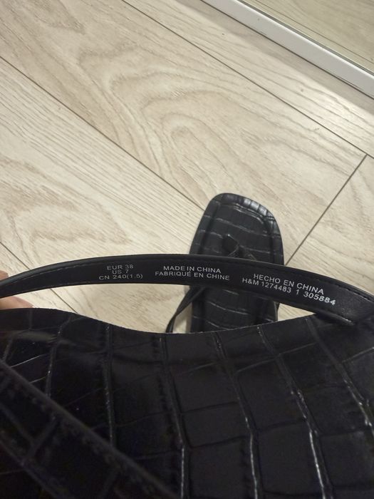 Шльопанці h&m, 38 розмір